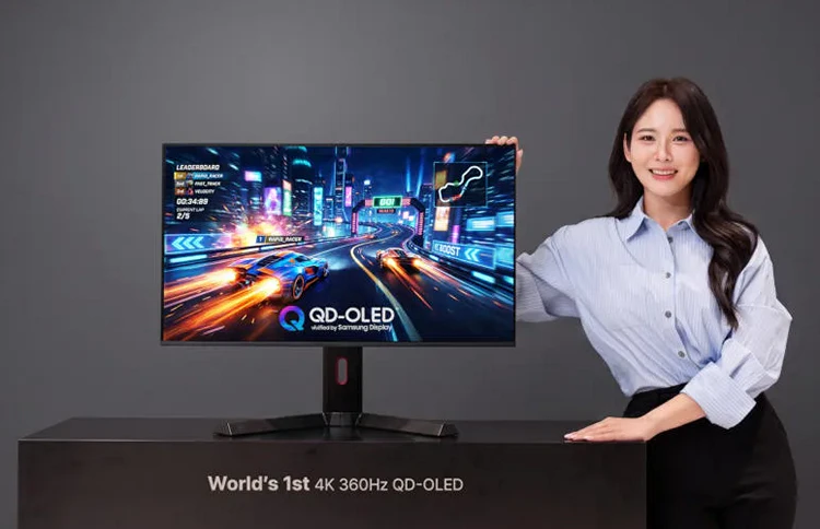 Samsung Display показала 31,5-дюймовый QD-OLED с 4K при 360 Гц и Dual-Mode Samsung Display показала 31,5-дюймовый QD-OLED с 4K при 360 Гц и Dual-Mode