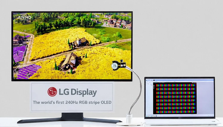 LG Display запустила массовый выпуск 27-дюймовых RGB Stripe-панелей 4K 240 Гц LG Display запустила массовый выпуск 27-дюймовых RGB Stripe-панелей 4K 240 Гц