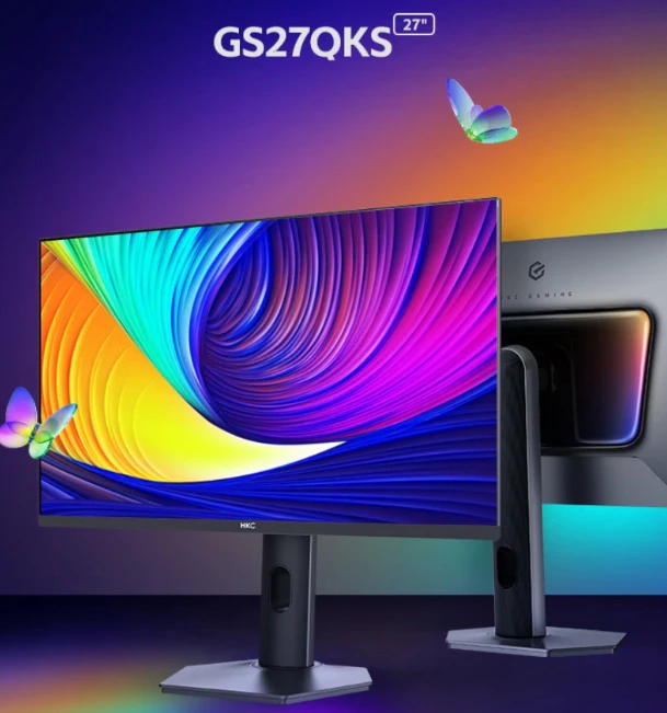 HKC представила доступный QD-OLED-монитор GS27QKS HKC представила доступный QD-OLED-монитор GS27QKS